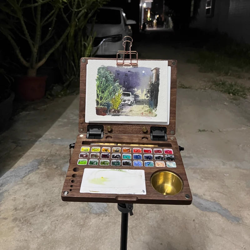 ArtMate - Kit de arte de nogal hecho a mano (Edición Maestra)