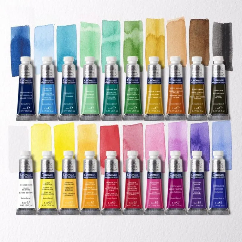 Winsor & Newton® Cotman - Set de acuarelas de 20 piezas